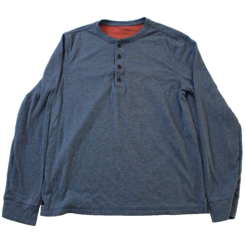 Untuckit Men's Long Sleeve Henley Size M